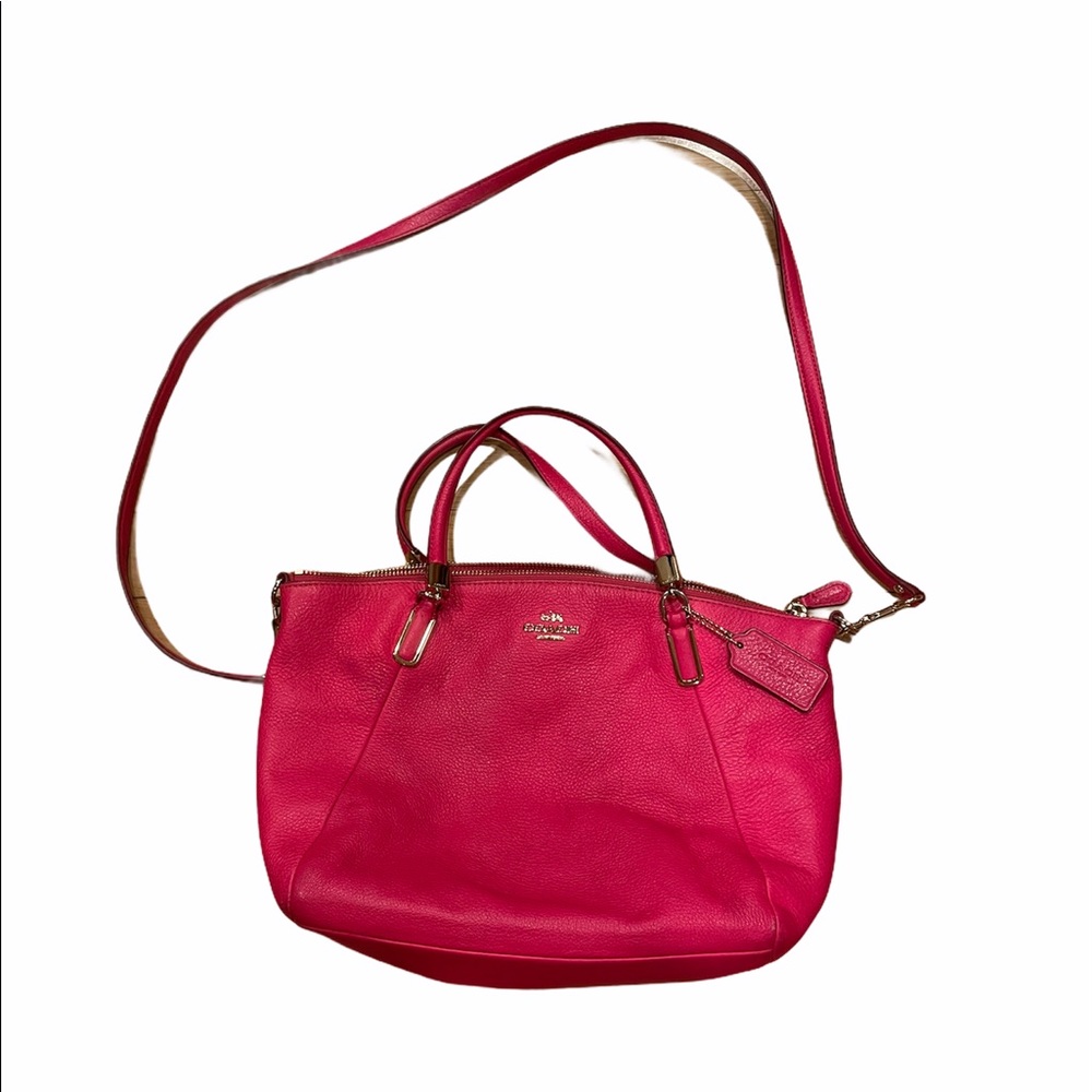 Genuine Pink Coach Purse Bag